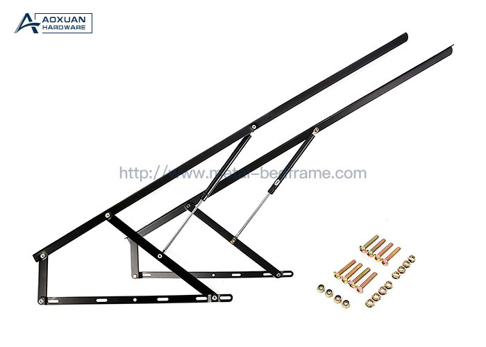 88lbs Bed Lifting Mechanism , Gas Spring Bed Frame Lift Kit